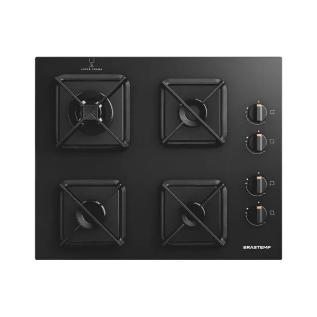 Cooktop a Gás Brastemp 4 Bocas